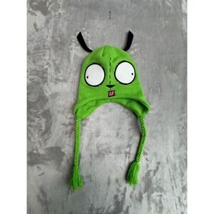 Invader‎ Zim Gir Green Beanie Hat One Size Fits Most Nickelodeon